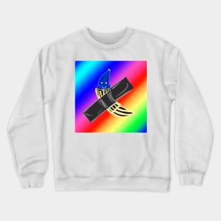 Banana in technicolor pijamas Crewneck Sweatshirt